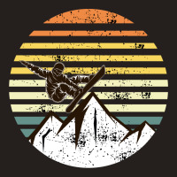 Sunset Snowboarding Tank Top | Artistshot