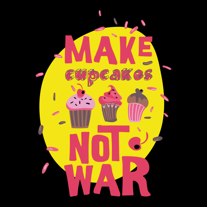 Make Cupcake Not War Pocket T-Shirt by Kahvel | Artistshot