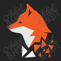 Diffuse Orange Fox Geometric 3/4 Sleeve Shirt | Artistshot