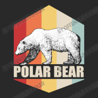 Bear Polar Bear Retro Colorful Sunset White Bears 510 Forest Printed Hat | Artistshot