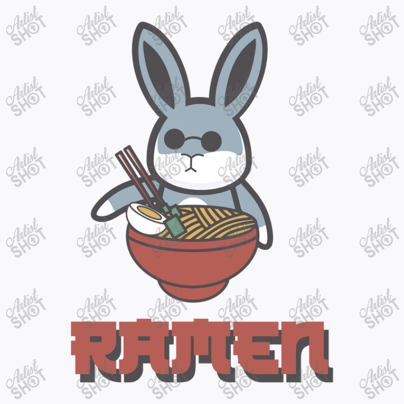 Rabbit Ramen Illustration T-shirt | Artistshot