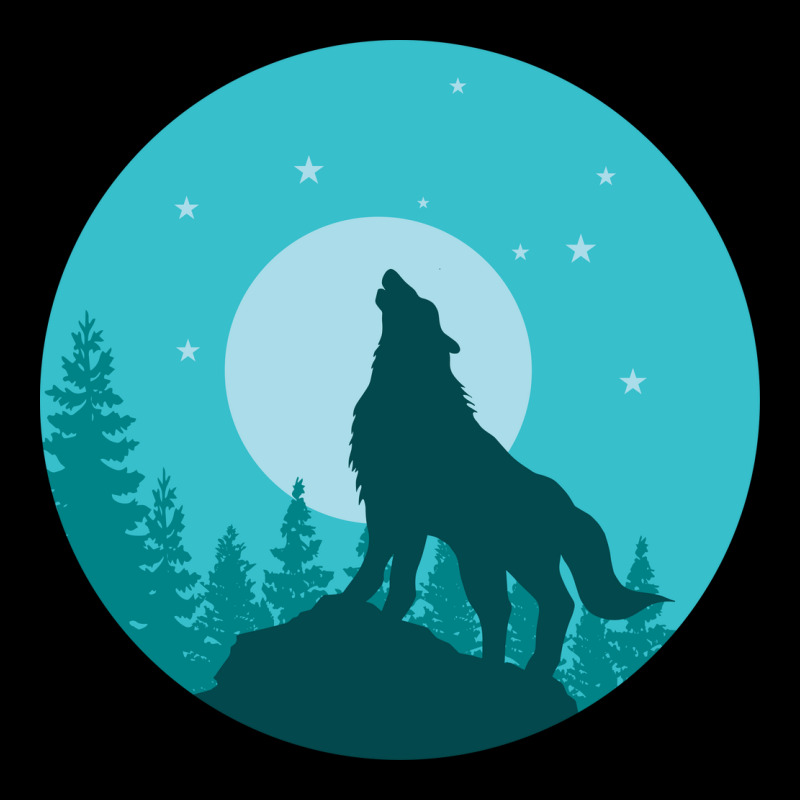 The Wolf Roars At The Full Moon Lightweight Hoodie | Artistshot