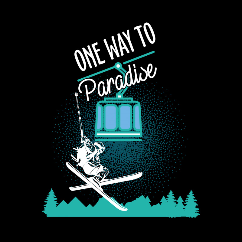 One Way To Paradise Zipper Hoodie | Artistshot