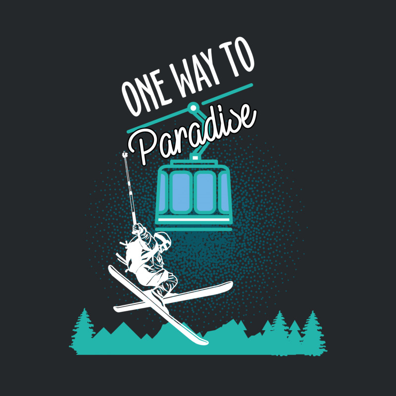 One Way To Paradise Crewneck Sweatshirt | Artistshot