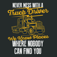 Truck Driver Women's Triblend Scoop T-shirt | Artistshot