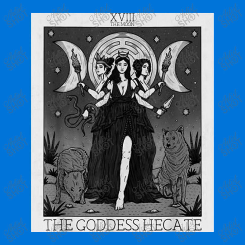 Hecate Triple Moon Goddess Hekate Wheel Witch Tarot Card Baby Bibs by bilbillah | Artistshot