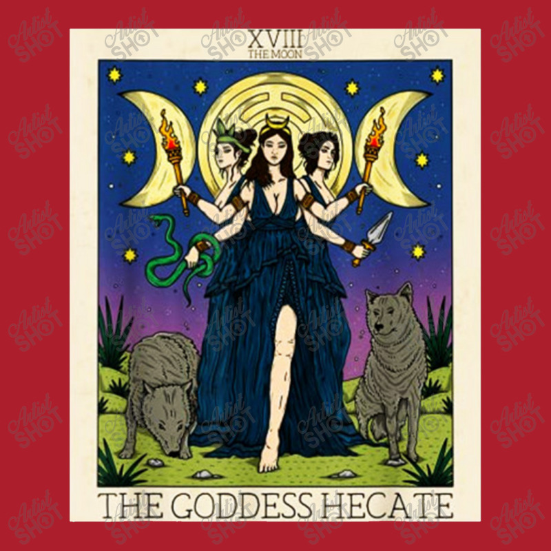 Hecate Triple Moon Goddess Hekate Wheel Witch Tarot Card Youth Tee by bilbillah | Artistshot