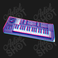 Analog Synthesizer 8bit 3d Retro Artwork Design Full-length Apron | Artistshot