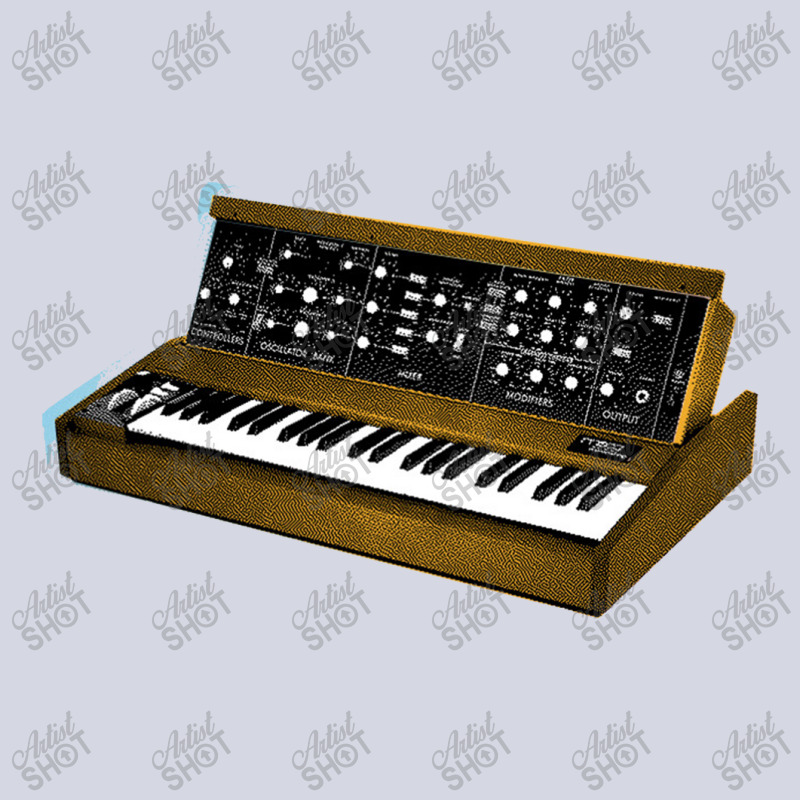 Analog Synthesizer 8bit Retro Artwork Design Fleece Short | Artistshot