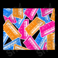 Analog Synthesizer Repeat Pattern Collage Artwork Design Adjustable Cap | Artistshot