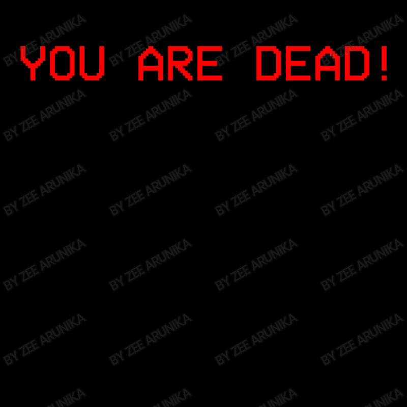 You Are Dead! (font Black) Cropped Sweater | Artistshot