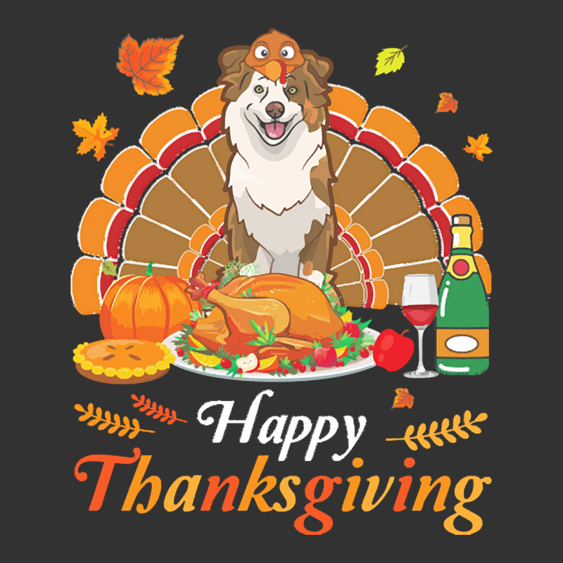 Australian Shepherd Thanksgiving Xmas T  Shirt Australian Shepherd Tur Baby Bodysuit by braynor940 | Artistshot