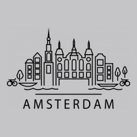 Amsterdam Line Art Baby Bodysuit | Artistshot