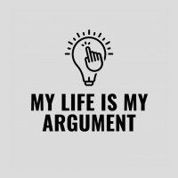 My Life Is My Argument Men's Polo Shirt | Artistshot