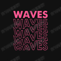 Waves Typographic Baby Beanies | Artistshot