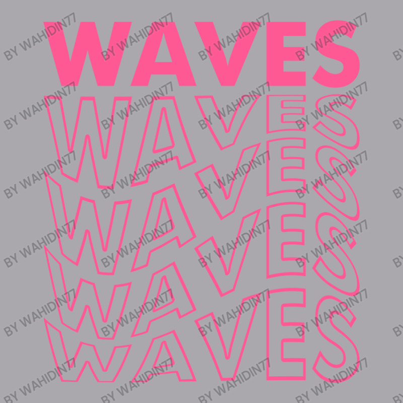 Waves Typographic Youth 3/4 Sleeve by wahidin77 | Artistshot