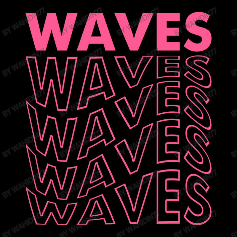 Waves Typographic Youth Hoodie by wahidin77 | Artistshot