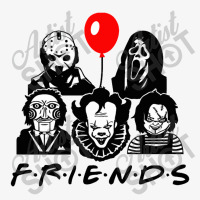 Friends Horror Ladies Fitted T-shirt | Artistshot