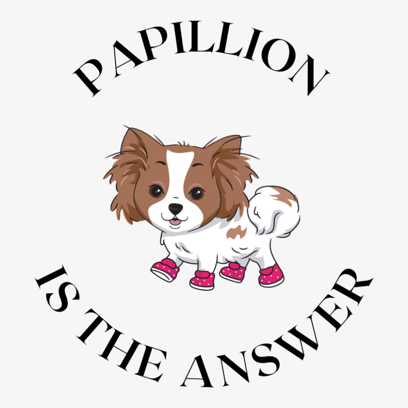 Papillion The Answer Ladies Fitted T-Shirt by Favorite | Artistshot