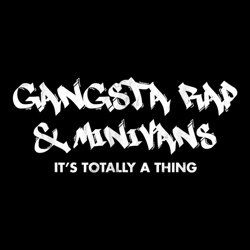 Gangsta Rap And Minivans T Shirt Funny Busy Mom Tee Women's V-Neck T-Shirt by AshleyPenez | Artistshot