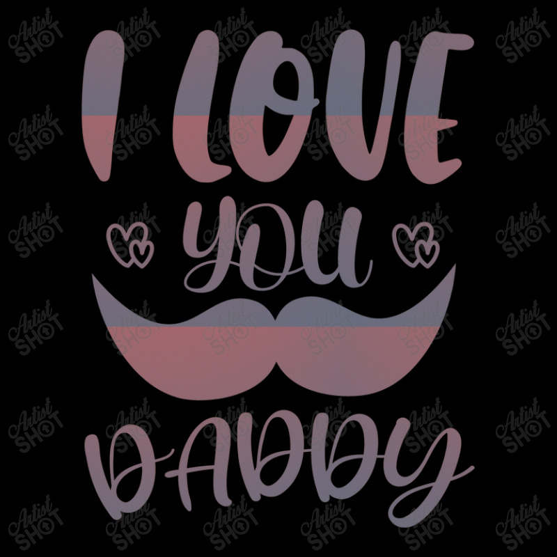 I Love You Daddy Cropped Sweater | Artistshot