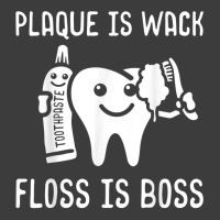 Plaque Is Wack Floss Is Boss Dental Practitioner Dentistry T Shirt Men's Polo Shirt | Artistshot