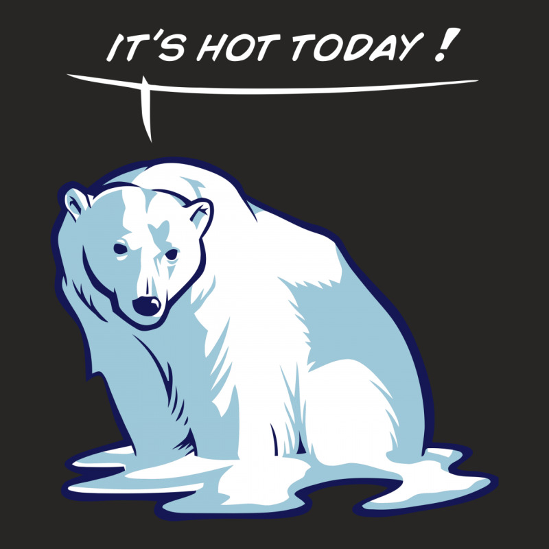 Melting Bear Ladies Fitted T-Shirt by gematees | Artistshot