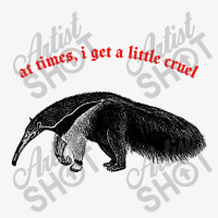 At Times I Get A Little Cruel ∆ Nihilist Anteater Design Ladies Fitted T-shirt | Artistshot