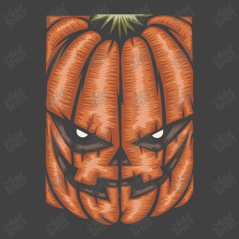 Scary Pumpkin Halloween Black Tee Vintage T-Shirt by woskisedani | Artistshot