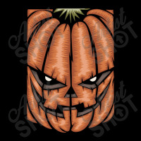 Scary Pumpkin Halloween Black Tee Fleece Short | Artistshot