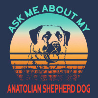 Anatolian Shepherd Dog T  Shirt Ask Me About My Anatolian Shepherd Dog Ladies Denim Jacket | Artistshot