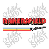 Bakersfield, Ca Retro Typography Design Baby Bodysuit | Artistshot