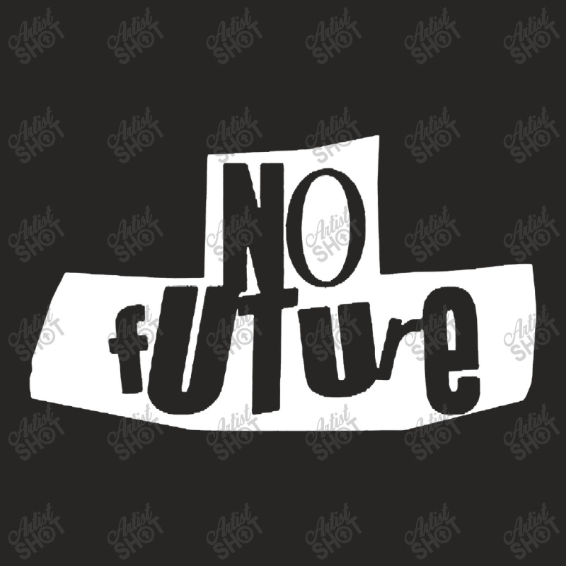 No Future Ladies Fitted T-Shirt by Baltymore | Artistshot