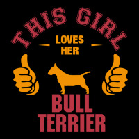 This Girl Loves Her Bull Terrier Youth Jogger | Artistshot