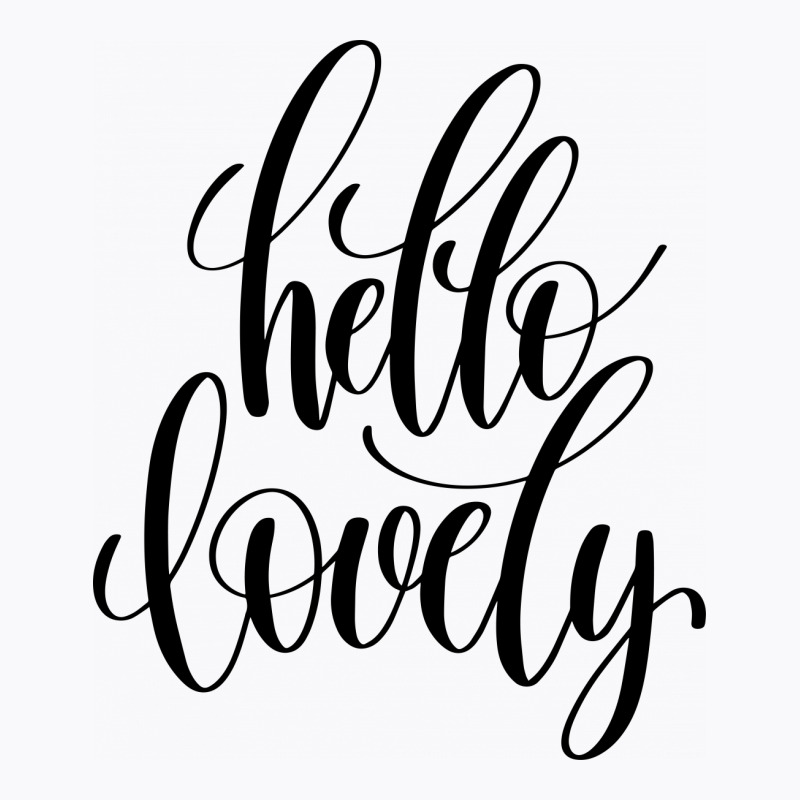 Hello Lovely T-Shirt by Kahvel | Artistshot