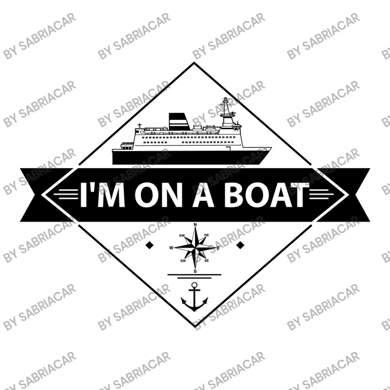 I'm On A Boat V-neck Tee | Artistshot