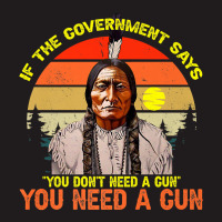 Native American You Need Gun Sitting Bull Pro 2nd Amendment Premium T Waist Apron | Artistshot