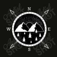 Compass Mountain Scorecard Crop Tee | Artistshot