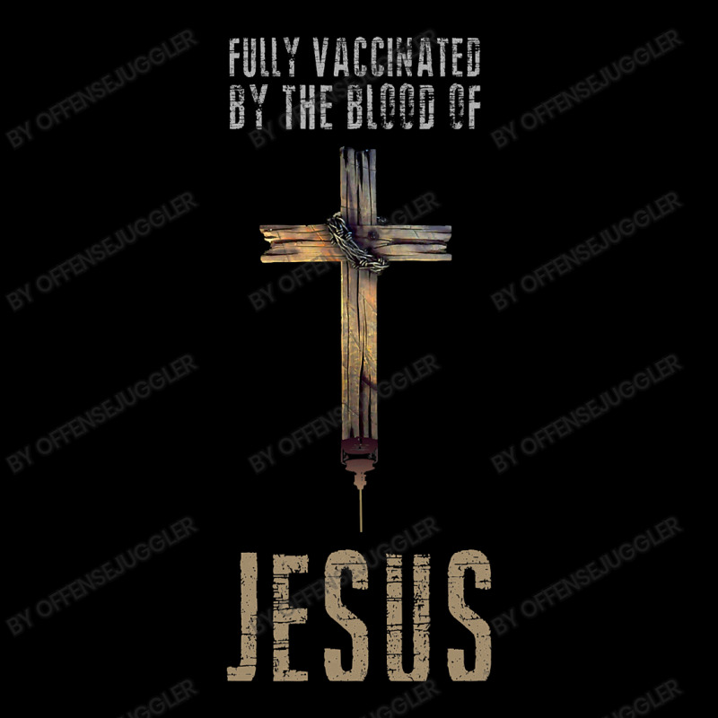 Jesus Christ Christian Fully Vaccinated By The Blood Of Jesus Funny Ch Adjustable Cap | Artistshot