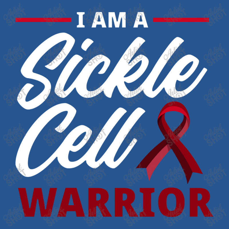 I'm A Sickle Cell Warrior Sickle Cell Anemia Awareness Ladies Fitted T-Shirt by suvukana | Artistshot