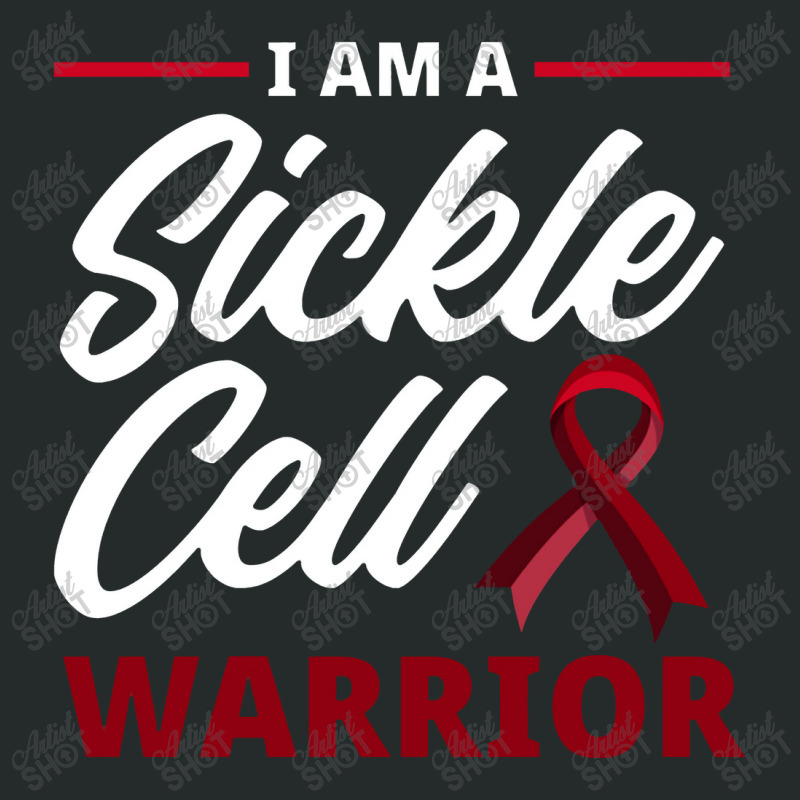 I'm A Sickle Cell Warrior Sickle Cell Anemia Awareness Women's Triblend Scoop T-shirt by suvukana | Artistshot