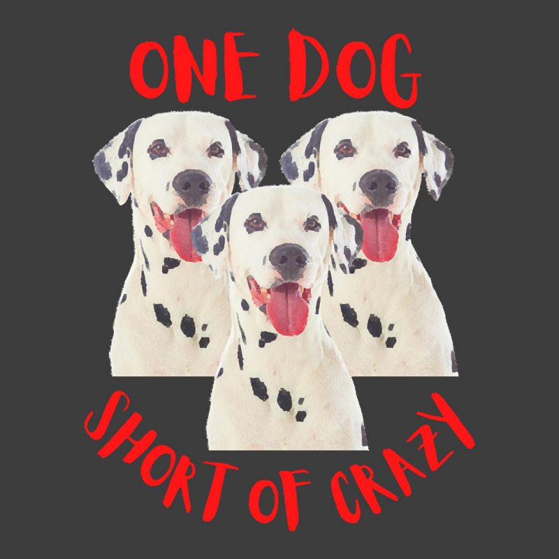 One Dog Short Of Crazy T  Shirtone Dog Short Of Crazy T  Shirt (14) Men's Polo Shirt | Artistshot