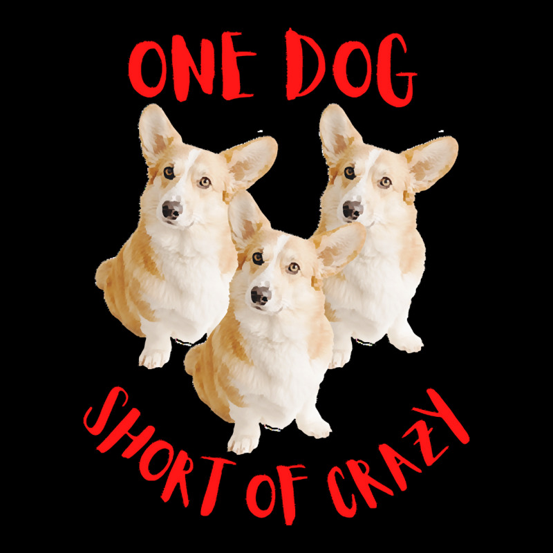 One Dog Short Of Crazy T  Shirtone Dog Short Of Crazy T  Shirt (15) Fleece Short | Artistshot