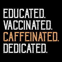 Educated Vaccinated Caffeinated Dedicated Youth Sweatshirt | Artistshot