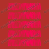 Hot Pink On Red Painted Lines Pattern , Vertical Stripe Pattern , Larg Crewneck Sweatshirt | Artistshot