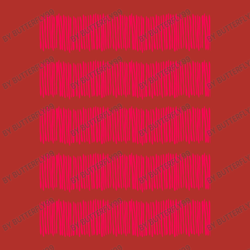 Hot Pink On Red Painted Lines Pattern , Vertical Stripe Pattern , Larg Crewneck Sweatshirt | Artistshot