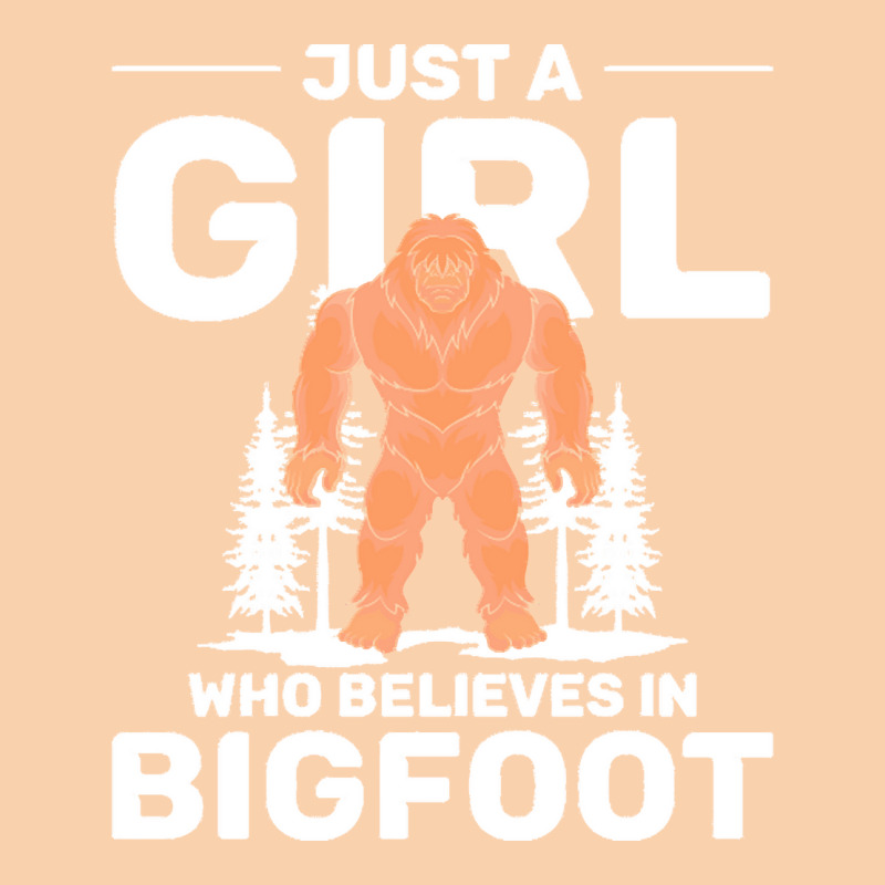 Bigfoot T Shirt Sasquatch Women Just A Girl Who Believes In Bigfoot T ...