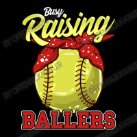 Softball Pitcher Hitter Catcher Busy Raising Ballers Funnymom Gift 139 V-neck Tee | Artistshot