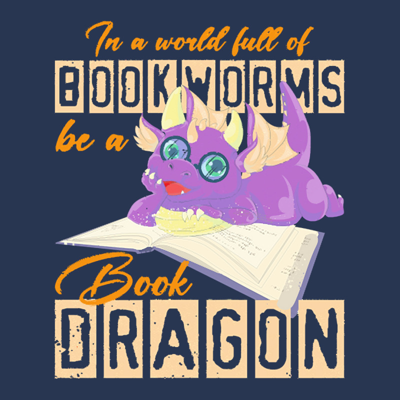 Book Dragon T  Shirt Funny Reading Bookworm Magical Animal Book Dragon Men Denim Jacket by wlowe820 | Artistshot