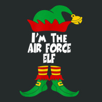 I'm The Air Force Elf Matching Family Group Christmas Tee T Shirt Women's Triblend Scoop T-shirt | Artistshot